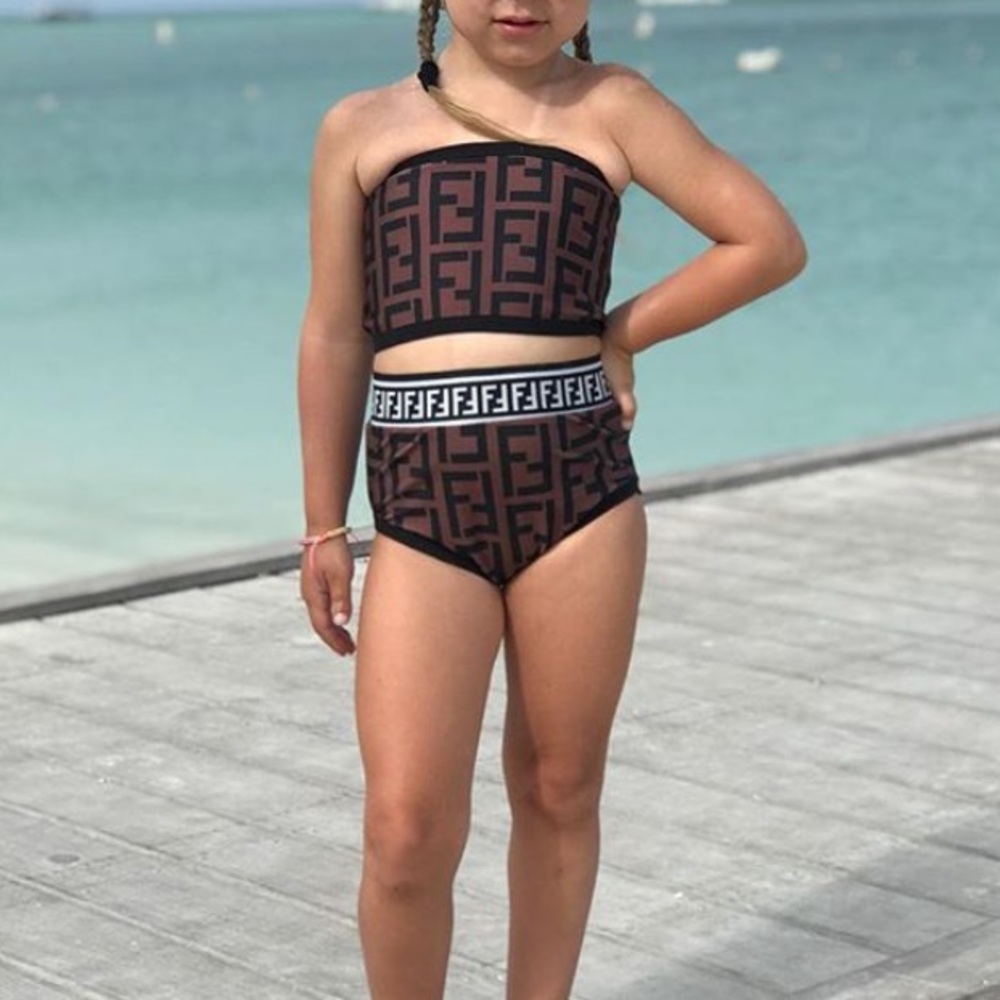 FF inspired 2 piece swimsuit